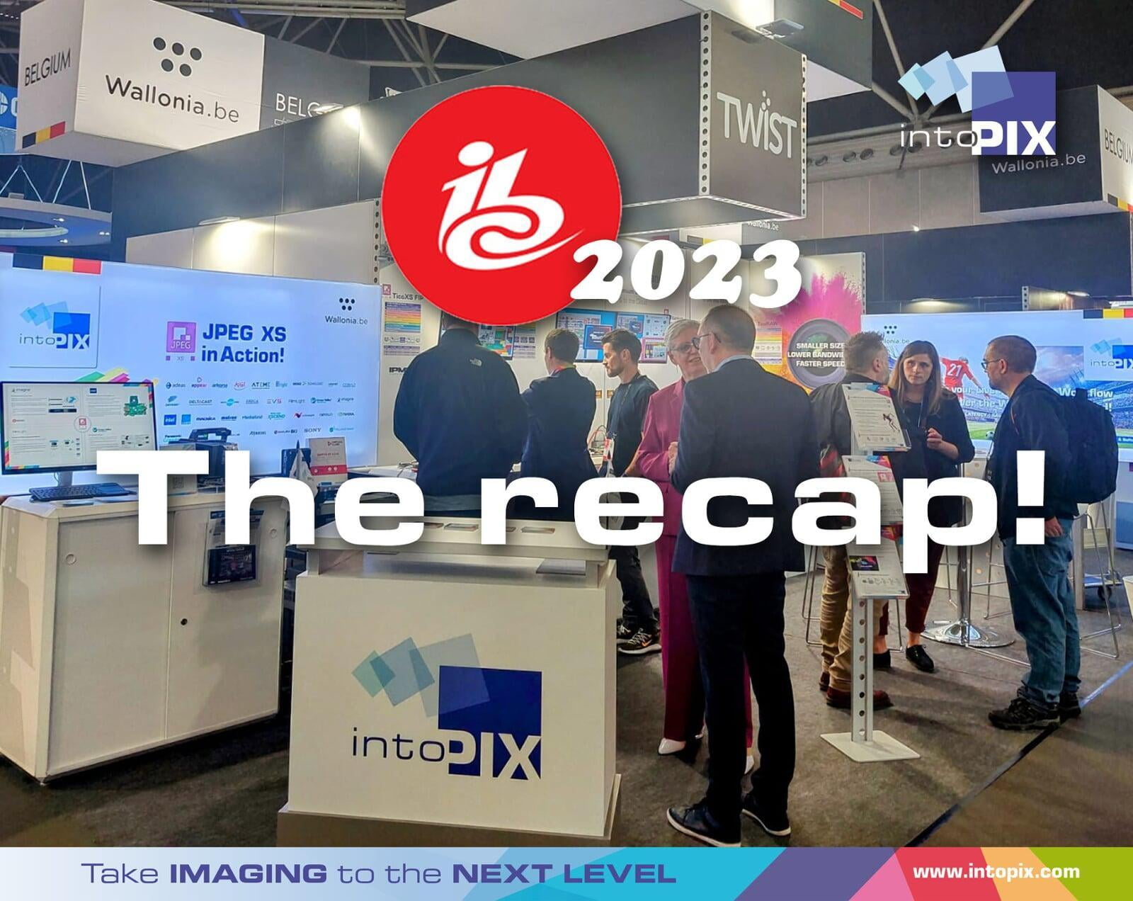 Summary of the intoPIX experience at IBC 2023!